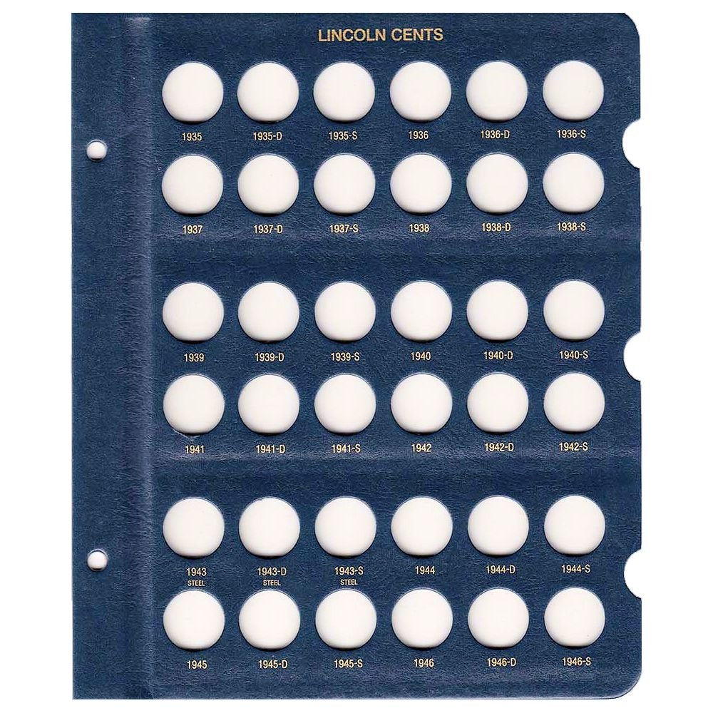 Whitman US Lincoln Cent Coin Album 1909-1995 #9112