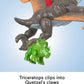 Fisher-Price Imaginext Jurassic World Dinosaur Toy Soaring Quetzal Figure Set for Pretend Play Preschool Kids Ages 3+ Years