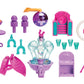 Wild Manes Horse Toys Perla's Clubhouse Trailer Playset with Perla Horse Doll Figure, with Over 25 Interactive Features
