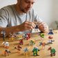 Myth Qholve Italian Brain Rot Unique Cartoon Characters Building Blocks 16 in 1 Educational & Entertaining Gift Idea for Adults