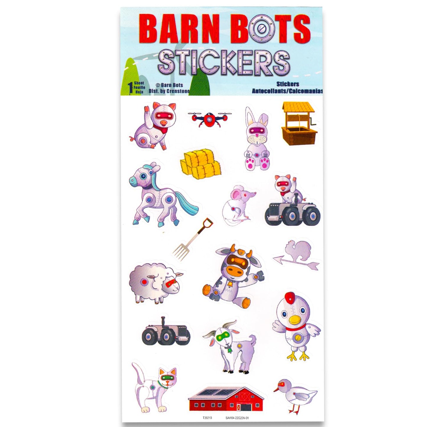 Blippi Bath Toys Blind Bag Figures Set -- 6 Pack Bundle With Bath Squirter Figures Plus Stickers | Mystery Toy Party Favors for Kids
