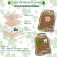 Rhykoka Pocket Flower Press, 6 Layers Mini Flowers Press Kit, Micro Flower Pressing, Portable Small Leaf Petal Preservation for Arts and Crafts Lovers