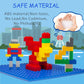 Building Blocks 1000 Pieces Classic Building Bricks Compatible with All Major Brands with 3 Baseplates Preschool Learning Educational Toy Present