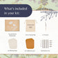 Flower Press Kit | Durable Hardwood 8x10in - Flower Preserving Kit Up to 8 layers - Floral Preservation kits for adults and kids | Innovative