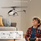 VEVOR RC Helicopter, 2.4GHz Single Propeller Remote Control Helicopter with Gyro, 4-Channel RC Airplane for Beginner, 39 Min Flight Time, One-Key