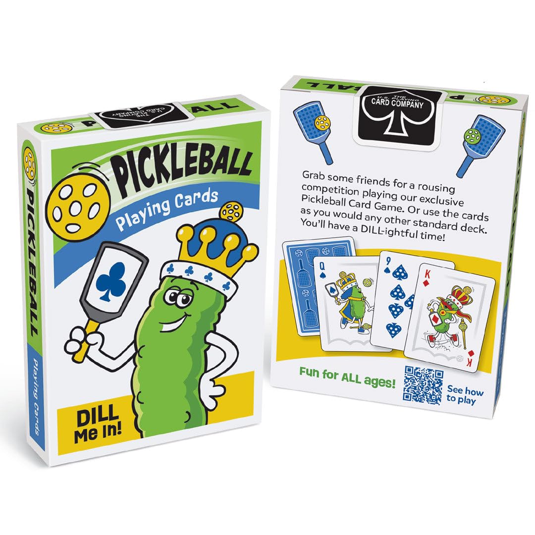 TREND Pickleball Collection Playing Cards & Stickers Set