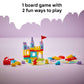 LEGO DUPLO Hopsy’s Castle Game Building Toy for Pretend Play - Learning & Education Play Set for Boys & Girls, Ages 3+ - Toddlers Learn Skills Through