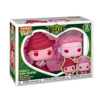 Funko Pocket Pop!: Valentines 2-Pack - Elphaba & Glinda (Valentine)