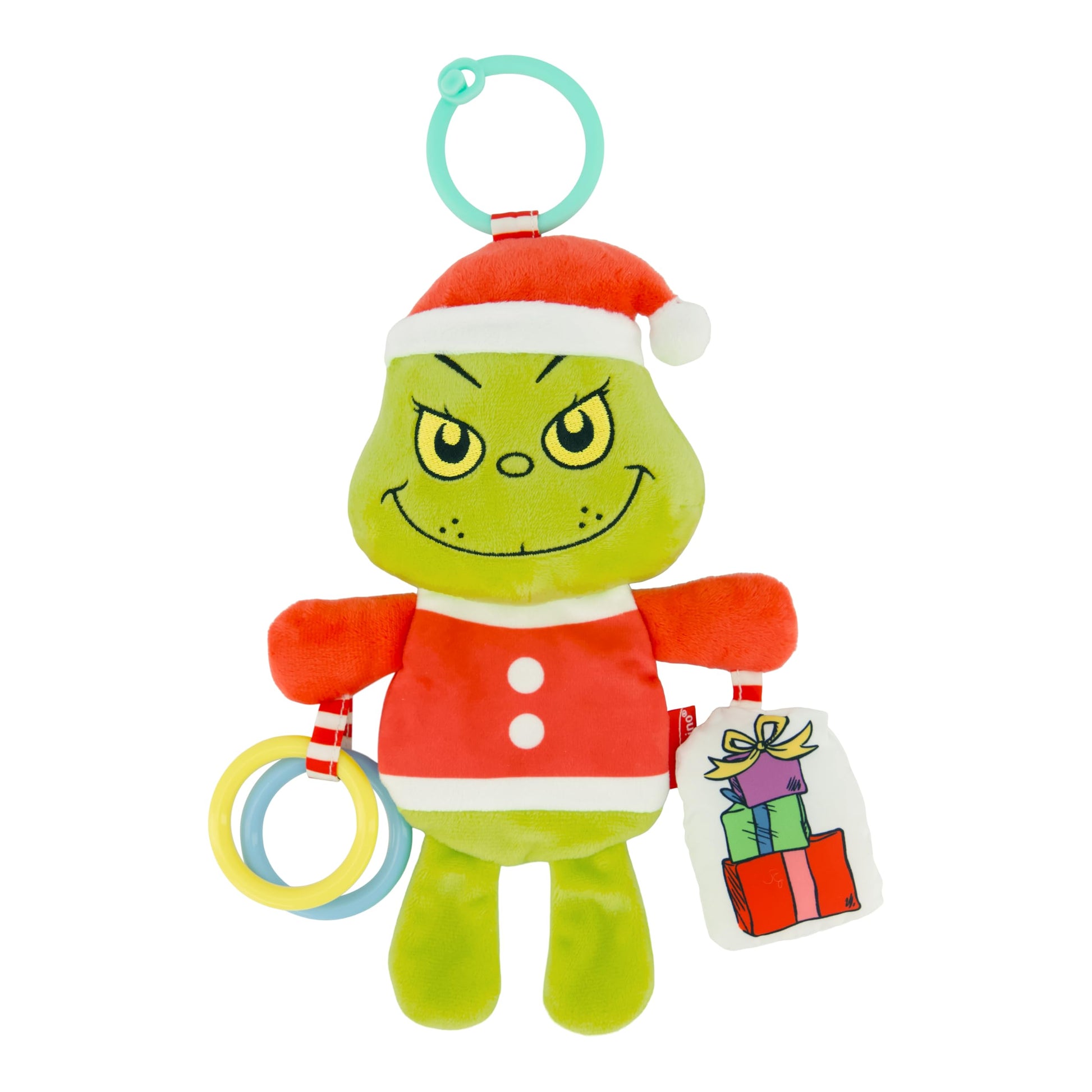 Infantino Activity Pal The Grinch Plush Baby Toy