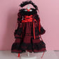 YHYQiFei Bjd Doll Clothes for 1/3 1/4 1/6 Handmade Cute Skirts Suitable for 11.8 18 24 inch BJD SD Doll Gifts for Doll Lovers (Red, 1/6)