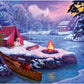 Buffalo Games - Snowy Retreat - 1000 Piece Jigsaw Puzzle for Adults