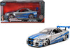 Jada Toys - 97158 - Nissan Skyline GTR R34 - Fast and Furious - 1:24 Scale