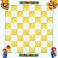 USAOPOLY Super Mario Checkers & Tic-Tac-Toe Collector's Game Set for 2 players | Featuring Mario & Bowser | Collectible Checkers and TicTacToe Perfect