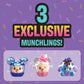 Disney Munchlings Mini Munch Bakery, 25-piece Color Change Figure Playset, 1-inch Collectible Scented Figurines, Kids Toys for Ages 3 Up by Just Play
