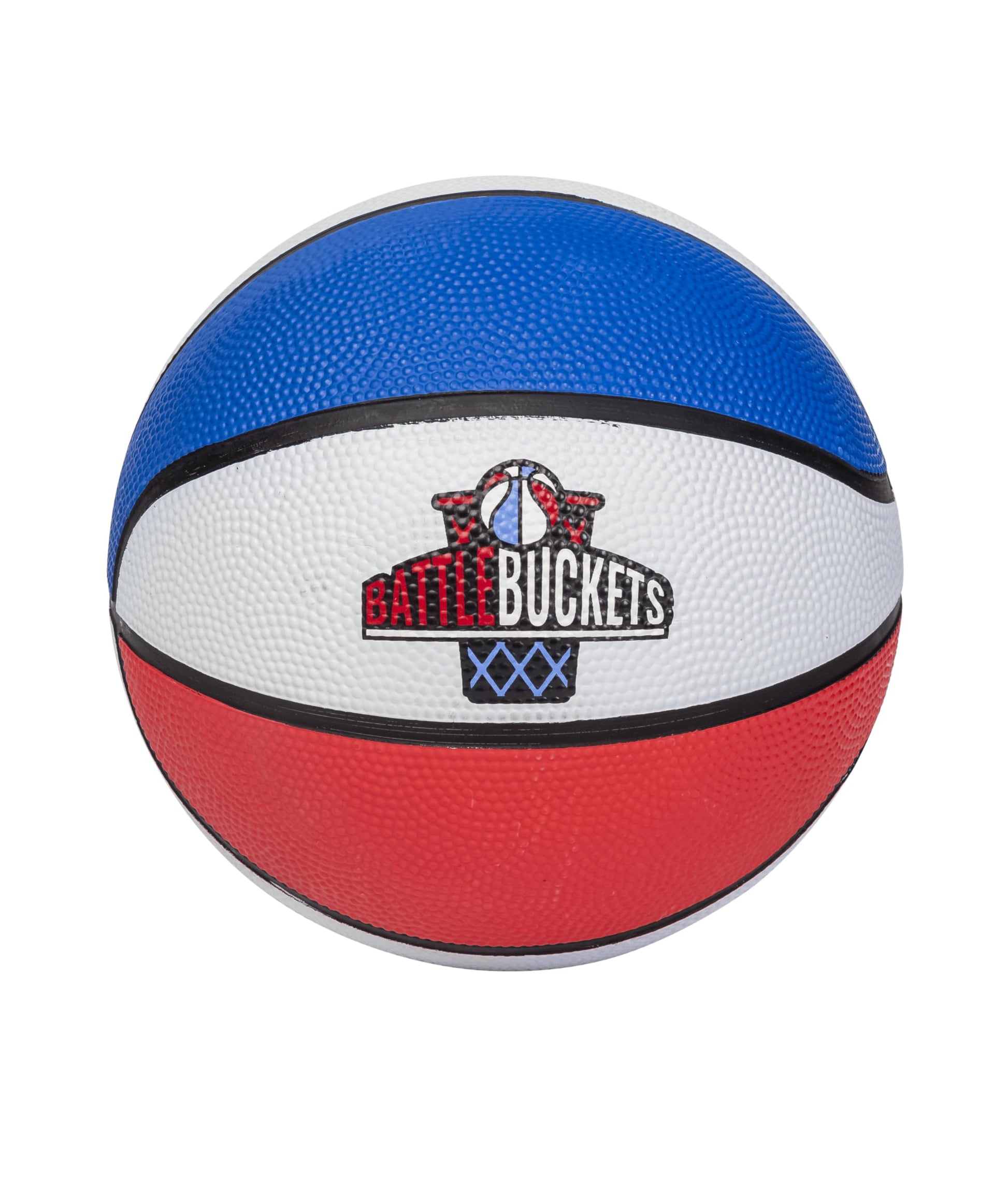 Battle Buckets - Giant Yard Pong and Basketball Game with 12 Buckets, 2 Balls, Carrying Bag, and Air Pump - Outdoor Game for Lawn, Backyard, Beach