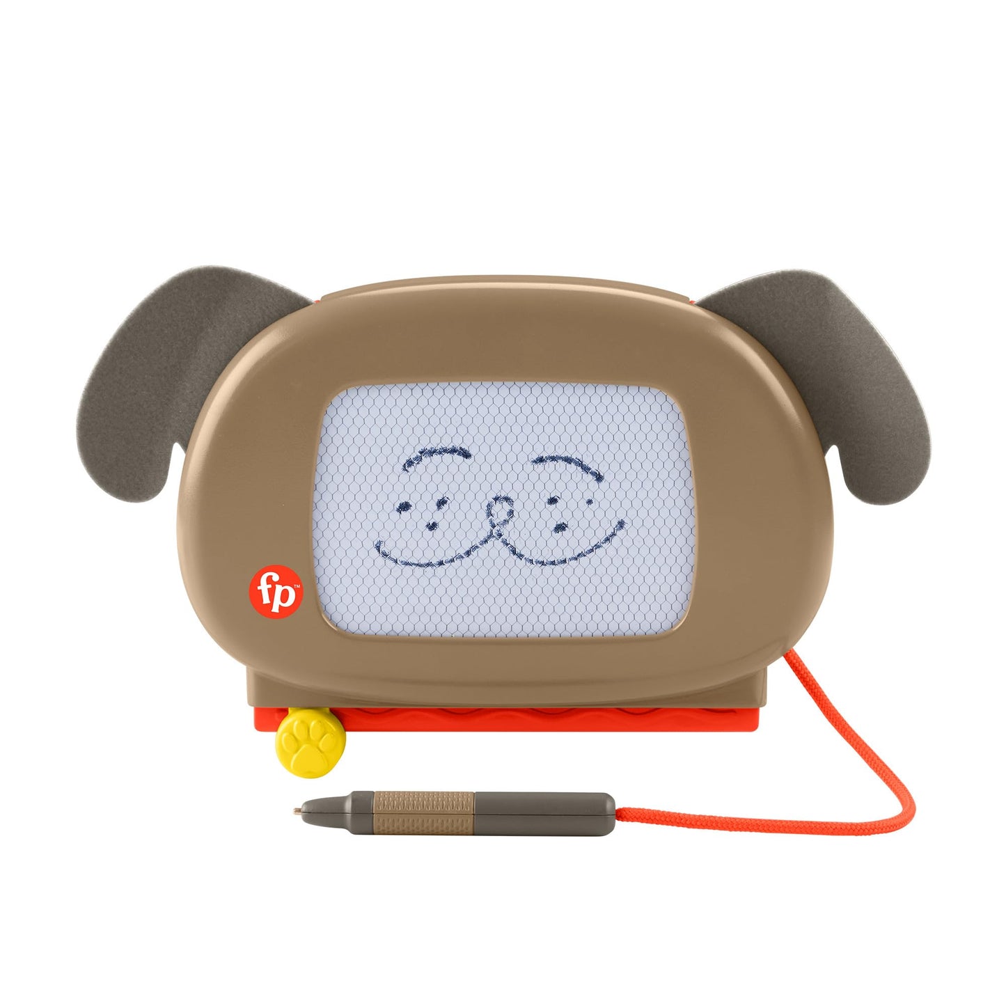 Fisher-Price Juguete para Bebés Pizarrón Magnético Perrito Dibuja Conmigo