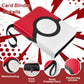 440 Pockets Card Binder, Portable Trading Card Binder with 55 Removable Sleeves, Waterproof Card Holder Album, Card Bunder with Zipper