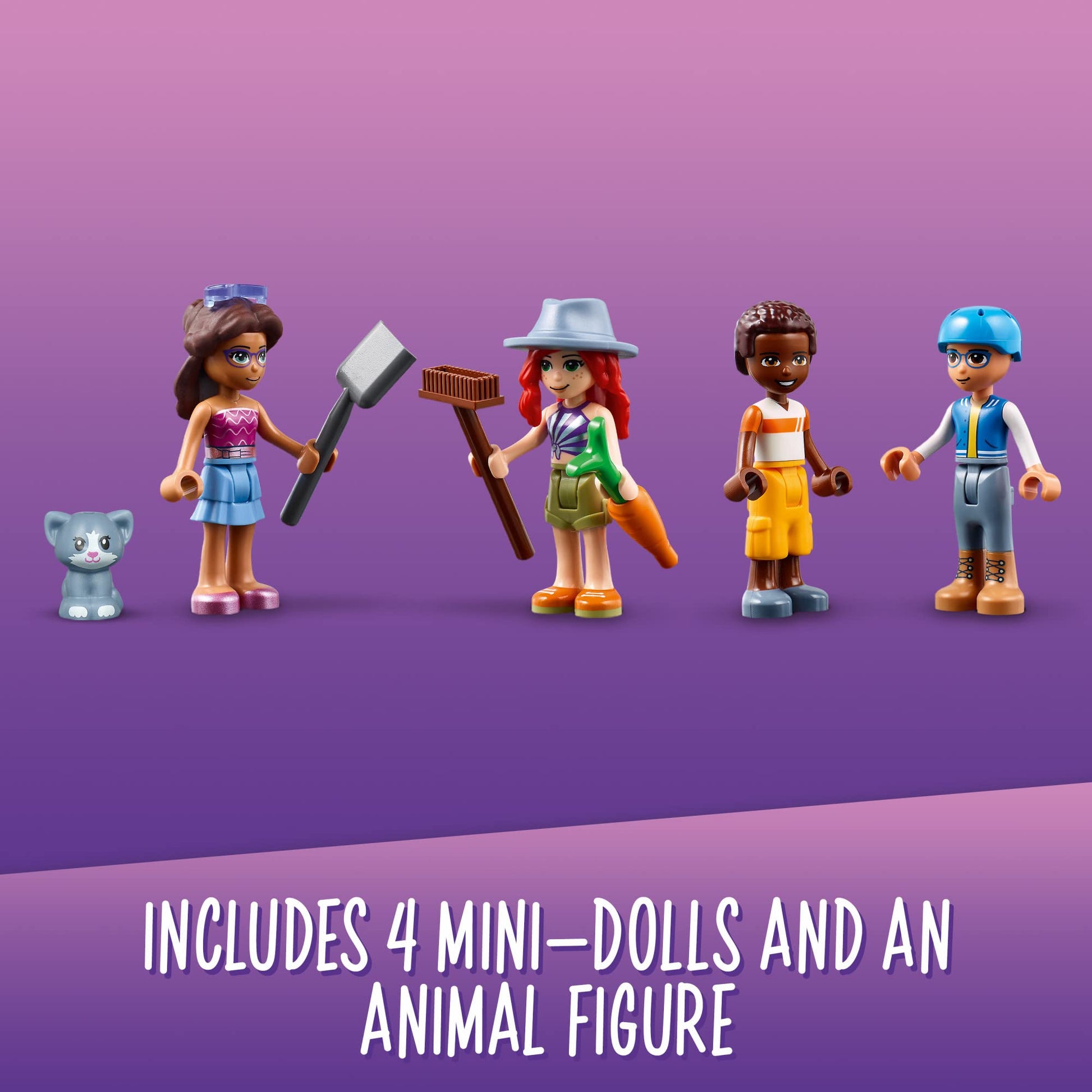 LEGO Friends Canal Houseboat 41702 Building Kit; Comes with 4 Mini-Dolls Including Mia and 1 Animal Toy; Birthday Gift for Kids Aged 7+ (737 Pieces)