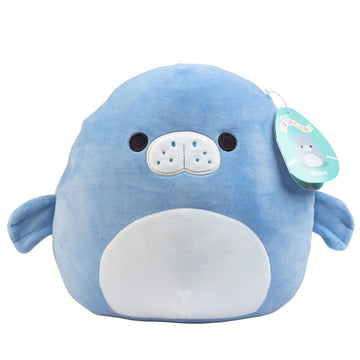 Squishmallows Original 8-Inch Maeve the Manatee - Official Jazwares Plush - Collectible Soft & Squishy Manatee Stuffed Animal Toy - Add to Your Squad