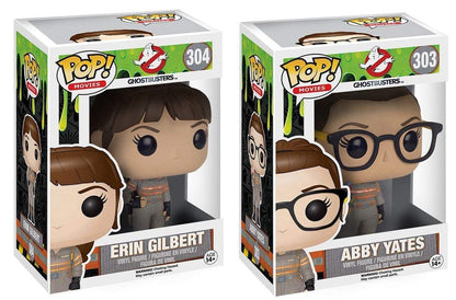 Funko Ghostbusters POP Vinyl Figure Bundle: Abby Yates & Erin Gilbert