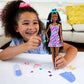 Barbie Totally Hair Doll, Butterfly-Themed with 8.5-inch Fantasy Hair & 15 Styling Accessories (8 with Color-Change Feature)