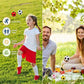 EAKSA 4Pack Soft Soccer Footbags, Juggling Balls for Foot Coordination, Lightweight Mini Kick Balls for Teens & Adults, Helps Improve Agility