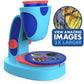 Educational Insights GeoSafari Kidscope - STEM Toys for Kids, Toddler Learning Toys, Kids Microscope with Prepared Slides, Science Set for Boys