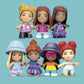 Mega Barbie Malibu Building Sets Bundle, 440 Bricks and Pieces with Fashion and Roleplay Accessories, 7 Micro-Dolls, 1 Puppy, 2 Birds and 2 Turtles