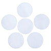 This Season's Colors White Adhesive Felt Circles: Variety of Sizes: 2”, 3”, 4” or 5" Wide; Die Cut Felt Stickers for DIY Projects & Professional Craft