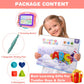 Wellchild Magnetic Drawing Board,Toddler Toys for Girls Boys 3 Year Old Gifts, Magnetic Doodle Board for Kids, Large Etch Magnet Sketch Doodle Pad