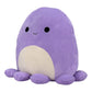 Squishmallows Official Kellytoy Plush 16" Violet The Octopus- Ultrasoft Stuffed Animal Plush Toy, Multi