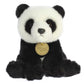 Aurora® Realistic Miyoni® Panda Stuffed Animal - Lifelike Details Make a Cherished Companion - Perfect for Decorating Bedrooms or Classrooms - Black 6