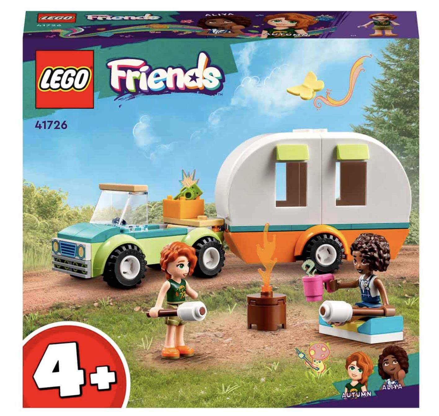 LEGO Friends Holiday Camping 41726 Toy Blocks, Present, Vehicles, Girls, Ages 4 and Up