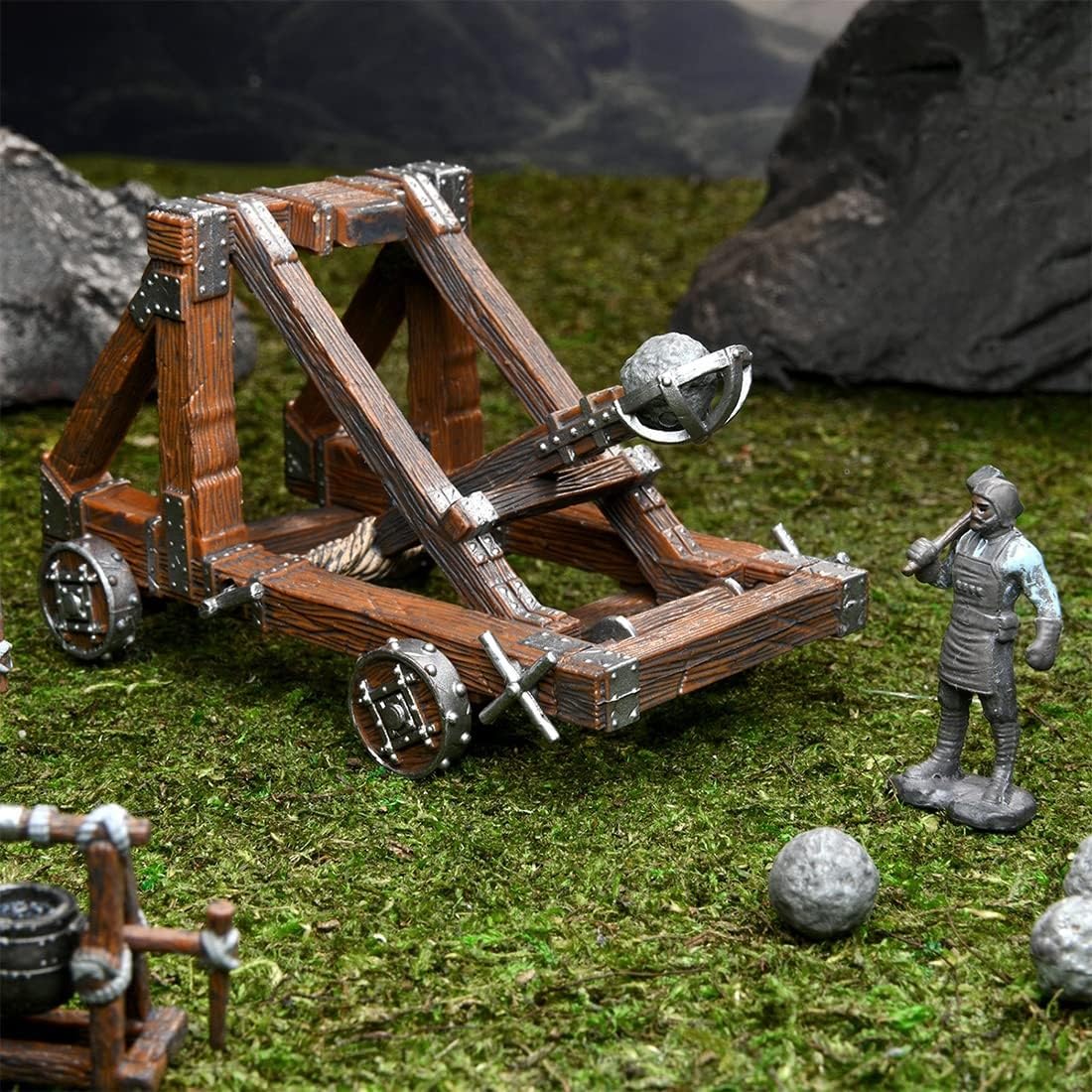 WarLock Tiles: Accessory - 4D Settings War Machines Catapult