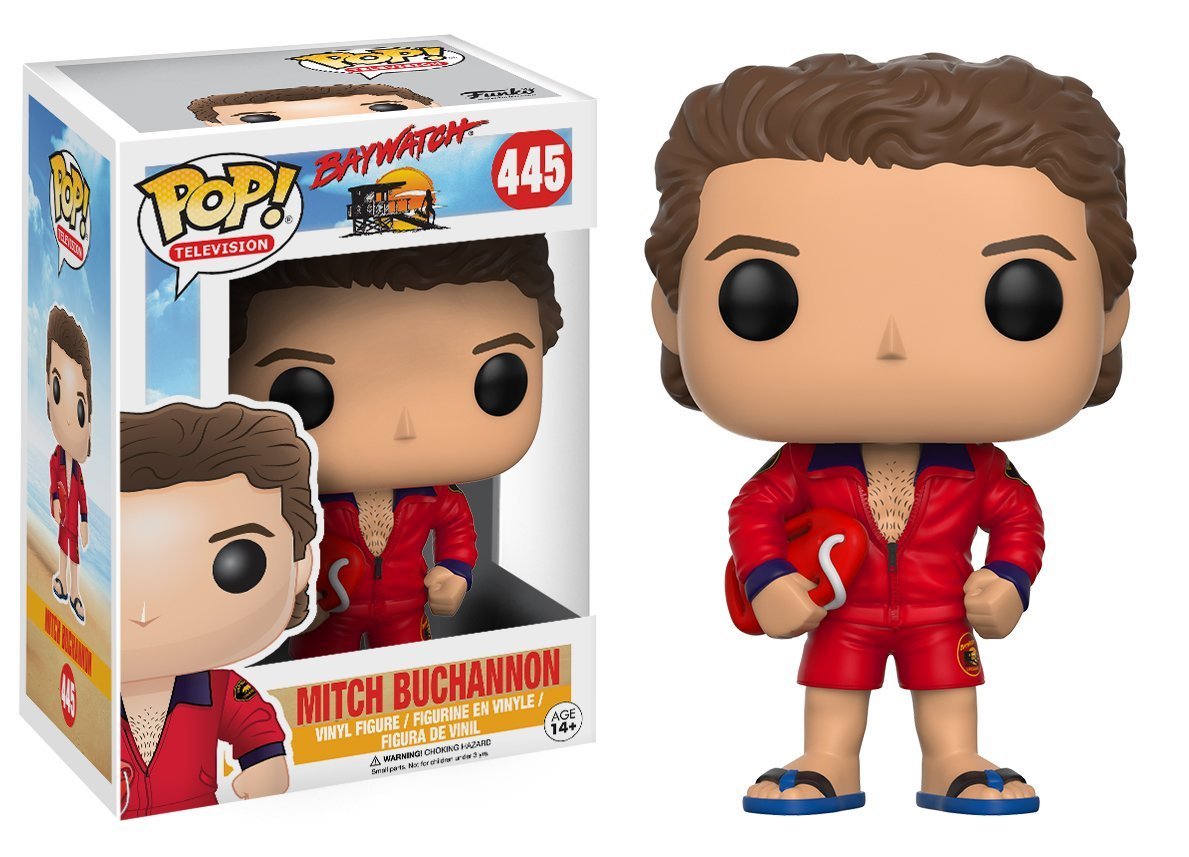 Funko POP Television: Baywatch Mitch Toy Figures