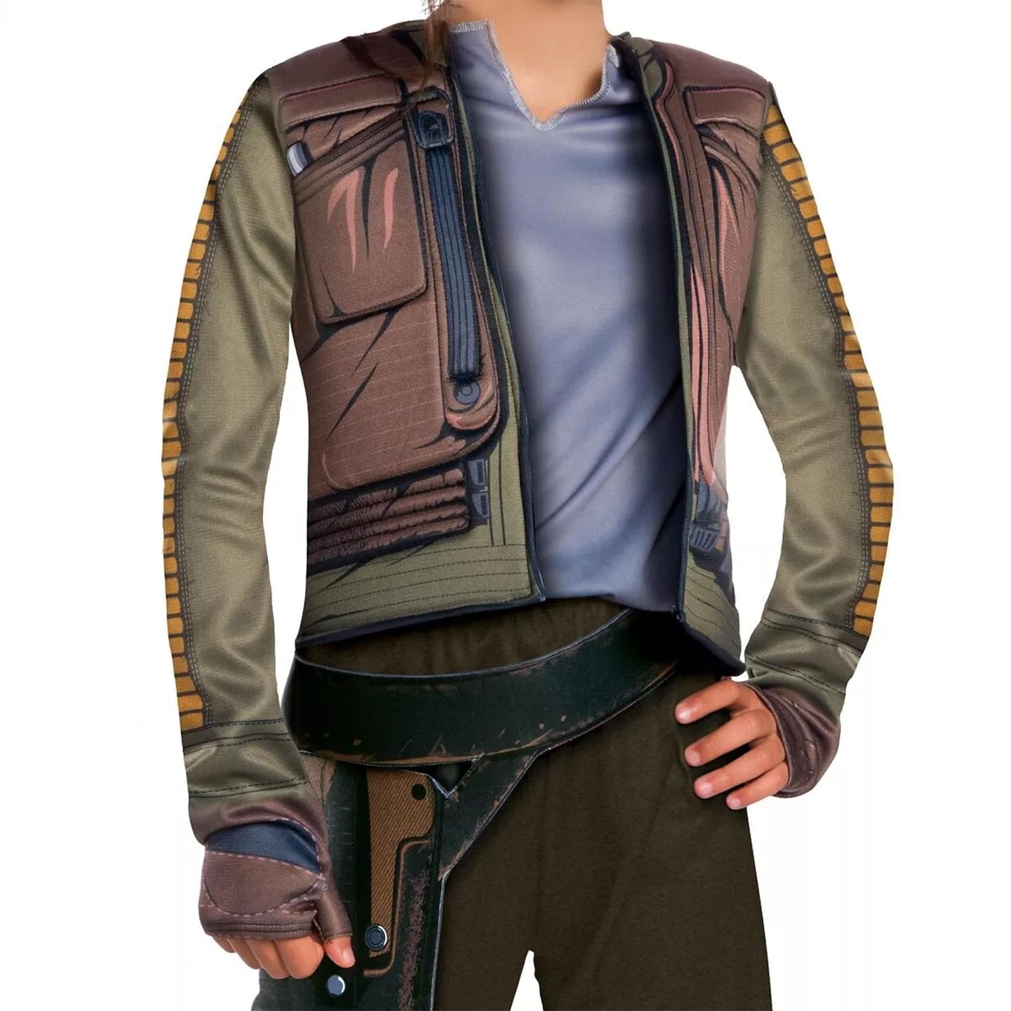 Rubie's Rogue One: A Star Wars Story Child's Deluxe Jyn Erso Costume, Medium