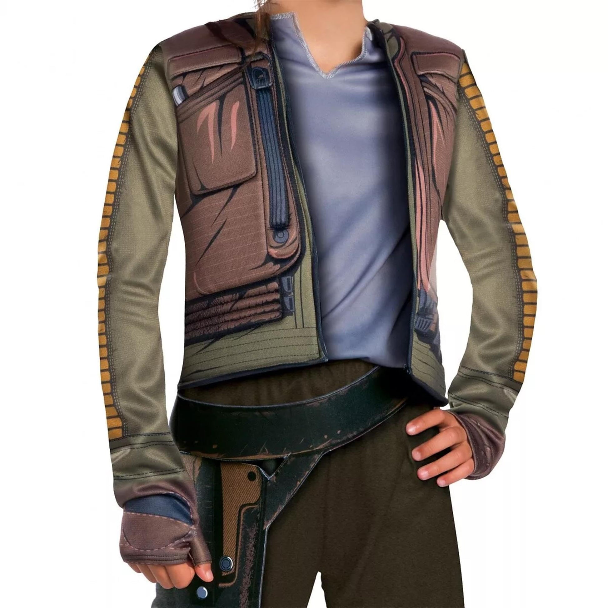 Rubie's Rogue One: A Star Wars Story Child's Deluxe Jyn Erso Costume, Medium