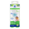 Brilliant Oral Care Baby’s First Toothbrush, Smooth Silicone Bristles Gently Clean Tender Teeth and Gums, with Storage Case, for Ages 4+ Months