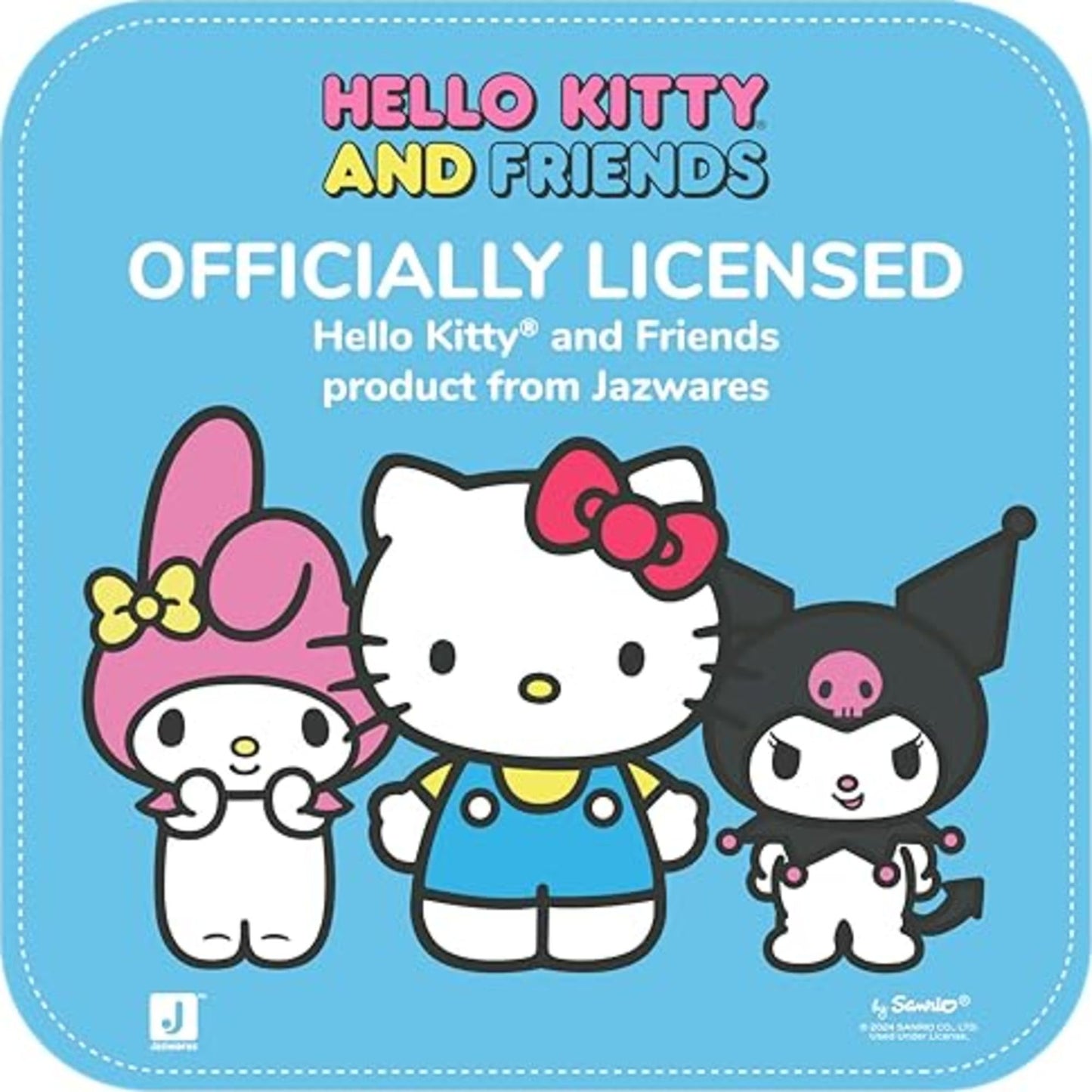 Hello Kitty® and Friends X Powerpuff Girls® Collab - 8-inch Hello Kitty® & Blossom Plush - Officially Licensed Sanrio® & Cartoon Network® Product - 6+
