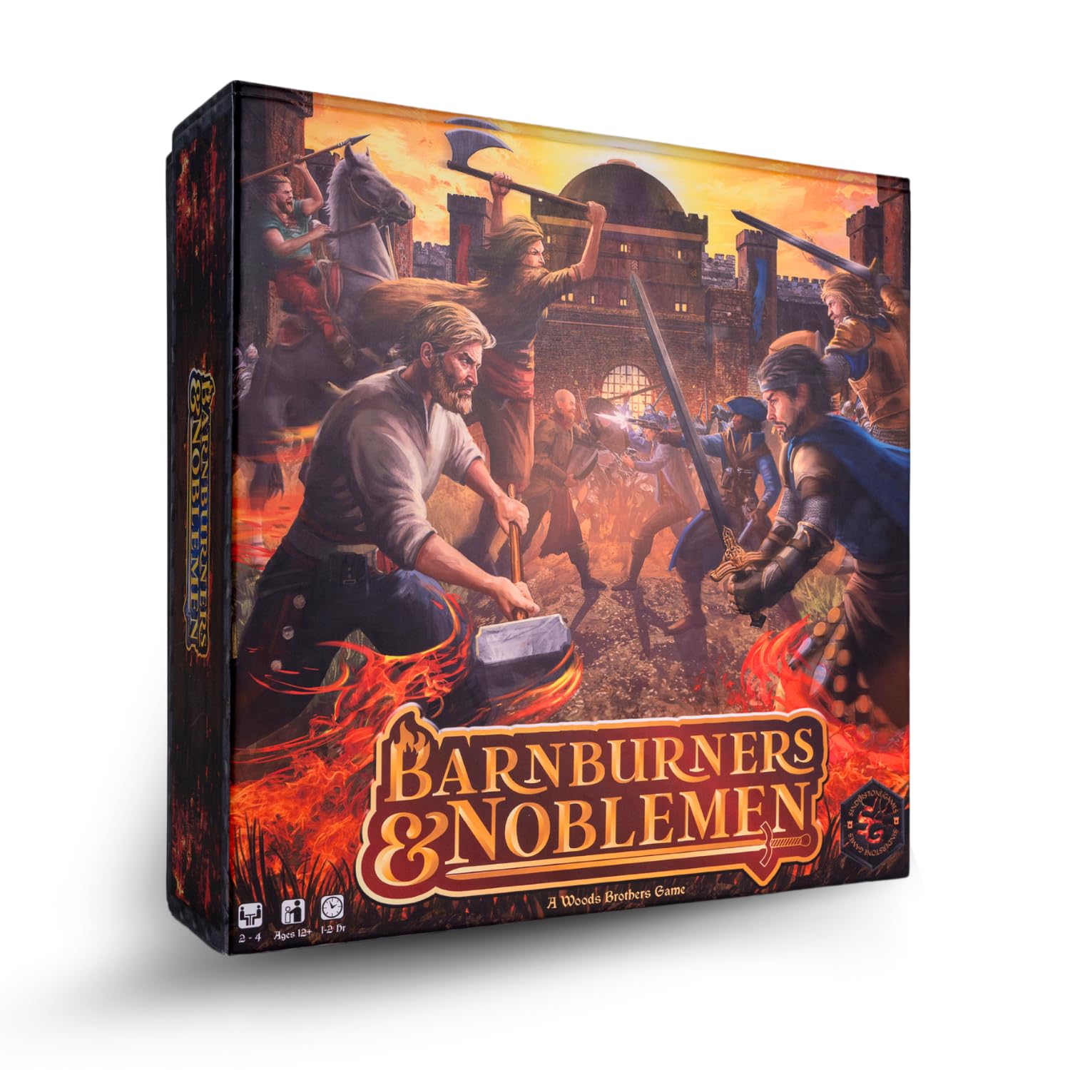 Barnburners and Noblemen: Master Set - NEW Fantasy Tabletop Wargame, Competitive Strategy Game for 2-4 Players, Ages 12+