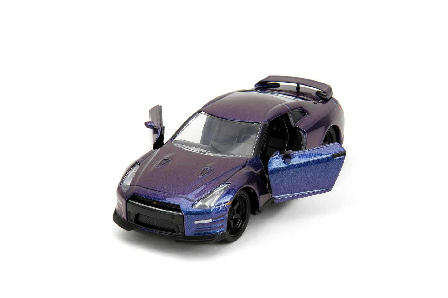 Jada Pink Slips 1:32 W2 2009 Nissan GT-R Die-Cast Car, Toys for Kids and Adults(Metallic Purple)