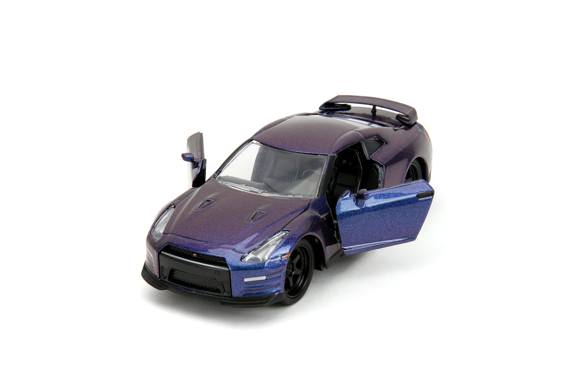 Jada Pink Slips 1:32 W2 2009 Nissan GT-R Die-Cast Car, Toys for Kids and Adults(Metallic Purple)