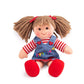 Bigjigs Toys Hattie Rag Doll (Small) - My First Doll, Quality Soft Dolls, Soft Toys for Girls & Boys, Ragdoll Suitable from Birth, Removable Doll