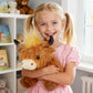 Tubistar 11.5" Highland Cow Stuffed Animal?Soft and Fluffy Highland Cow Stuffed Animal, Best Gift for Kids & Girls Halloween, Christmas or Birthday