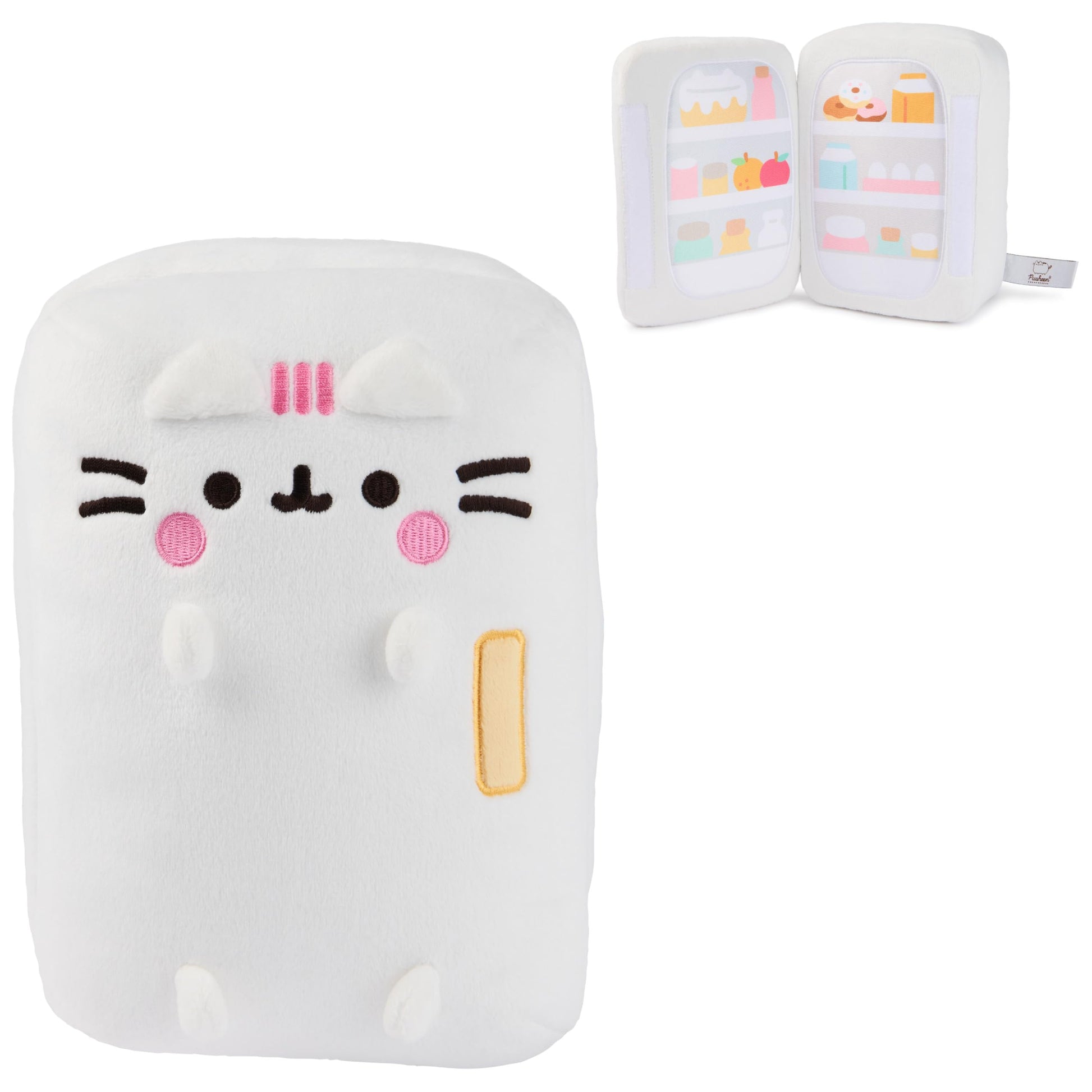 GUND Pusheen Kitchen Fridge 9.5-Inch Plush Toy for Ages 8+