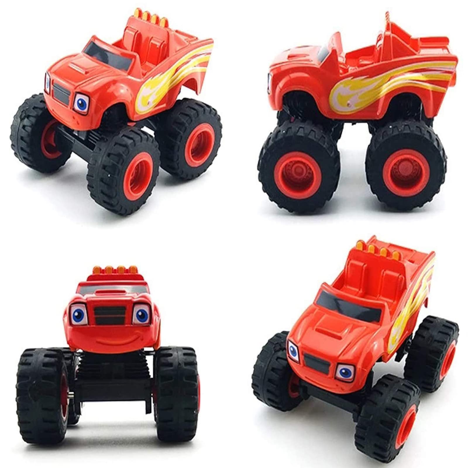 mcgskl The Monster Machines Toys, The Monster Machines Toy Truck & Figure Set - Machines Toys Scooters Car for 3 4 5 6 Year Old Toddlers Kids