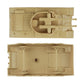 BMC Classic Payton Anti-Aircraft Tanks - 4pc Tan Green Plastic Army Men Vehicles