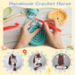 Horse Gifts, Crochet Positive Support - Handmade Emotional Cheer Support Funny Horse Gifts for Friend Coworker Birthday Christmas Stocking Stuffer