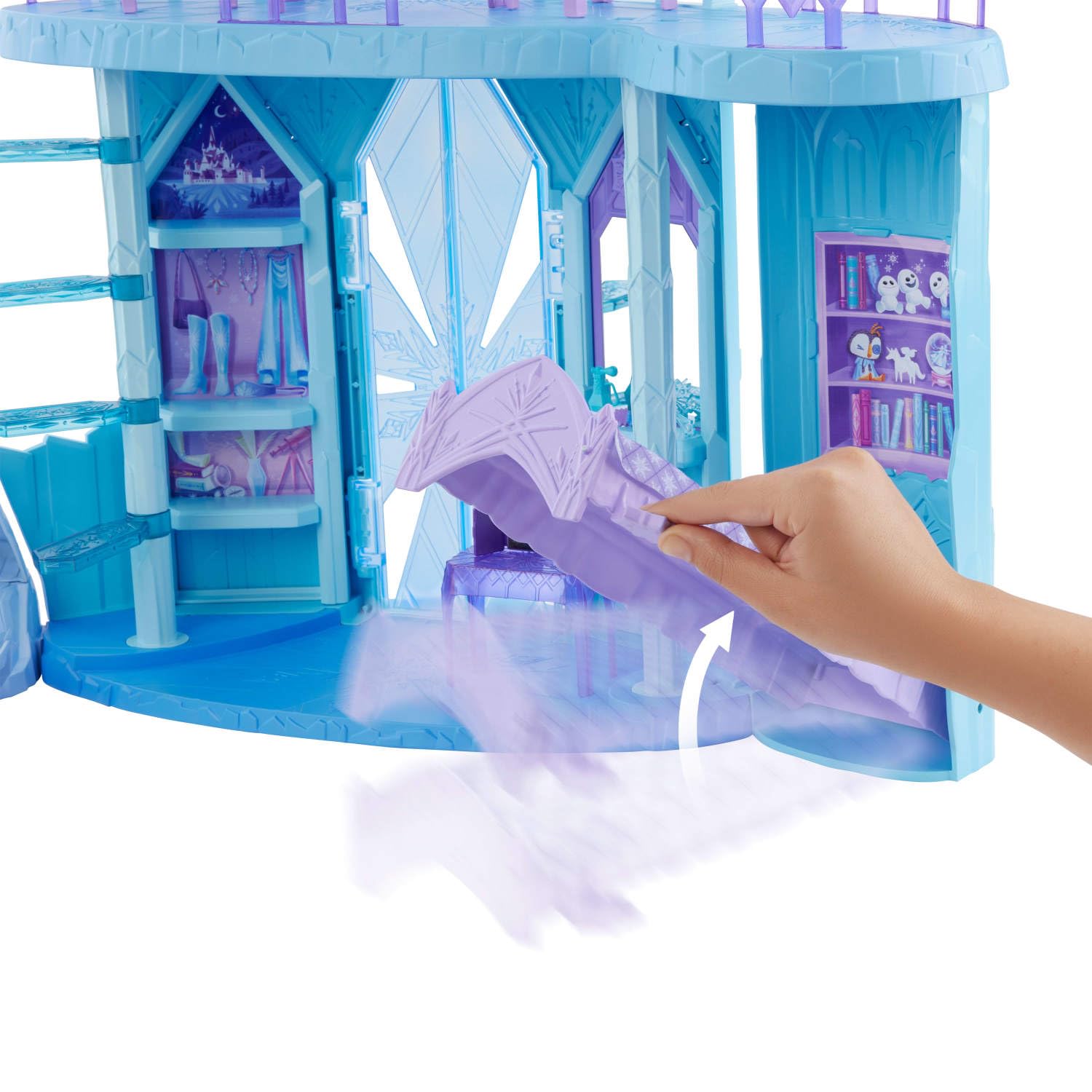 Mattel Disney Frozen Elsa Ice Castle Playset, 2.5+ Ft Tall