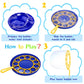 Big Bubble Wands Set Bubble Party Pack Bulk, Funny Bubble Toy Bubble Making Toys for Outdoor, Big Bubble Wands Bulk for All Age People Bubbles Party